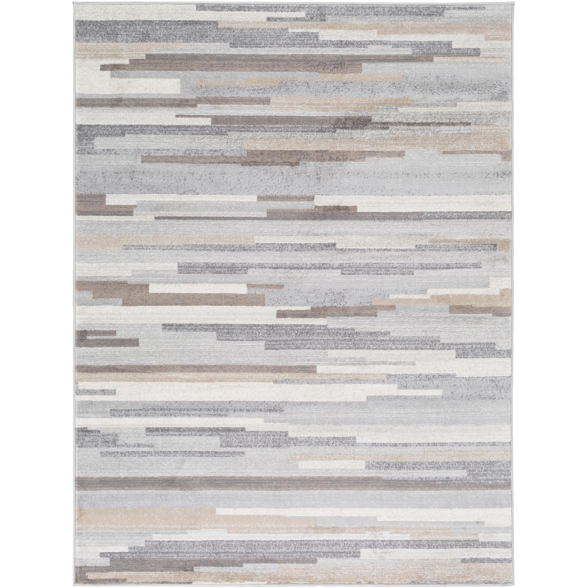 Livabliss Roma Minimalist Medallion Area Rug