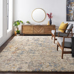 Livabliss Tuscany Mid-Century Medallion Area Rug