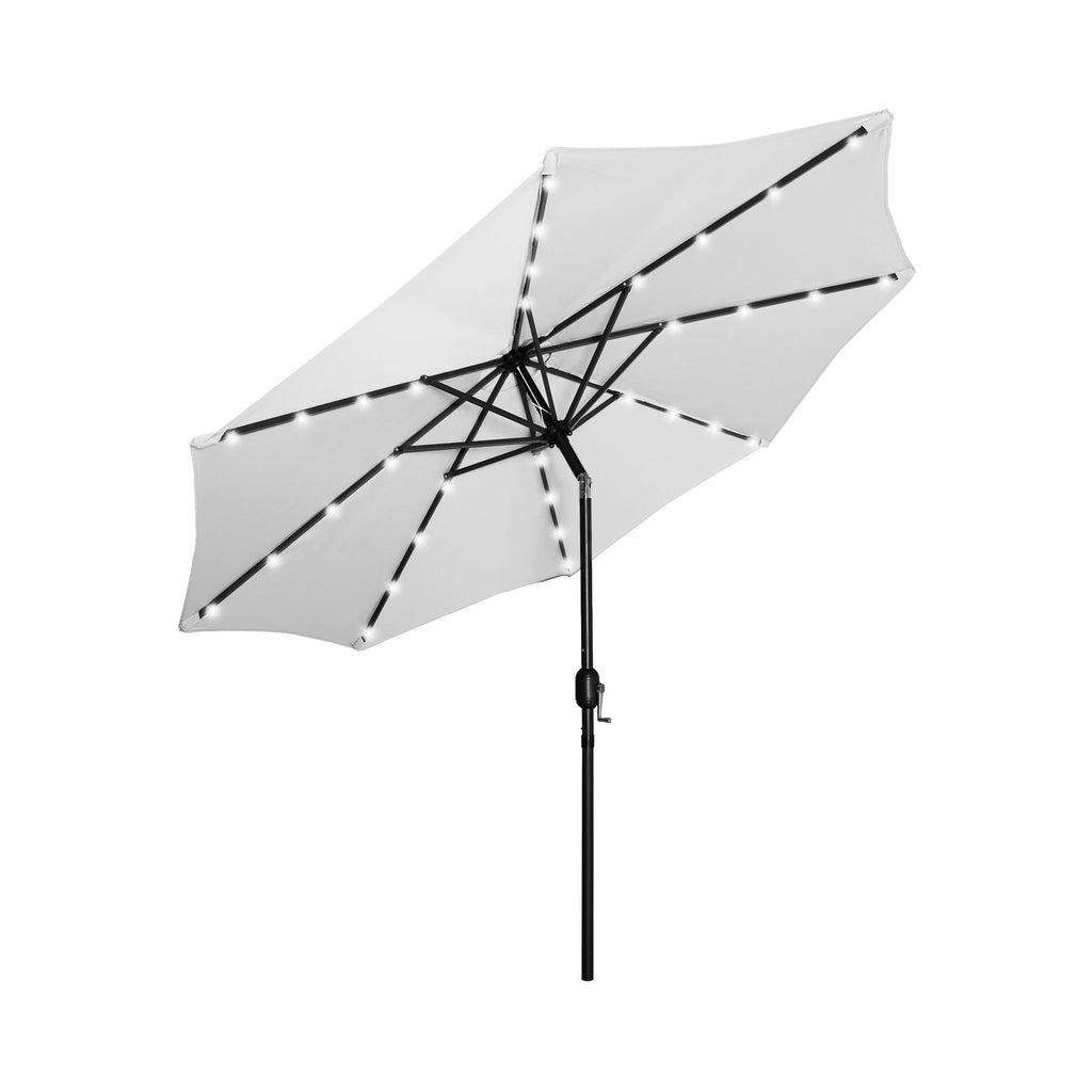 Lucent 9-foot Solar Led Lighted Patio Umbrella