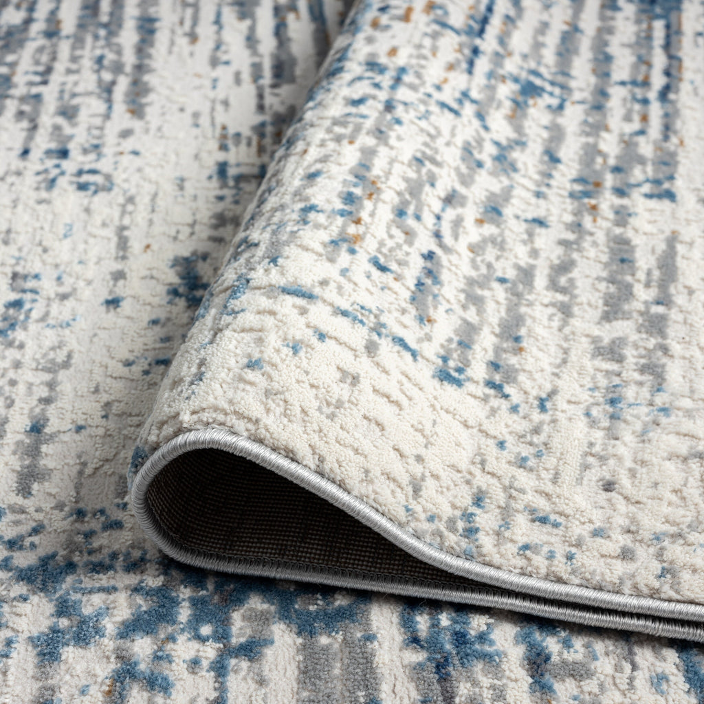 Lumina High-Low Pile Modern and Contemporary Abstract Strie Area Rug