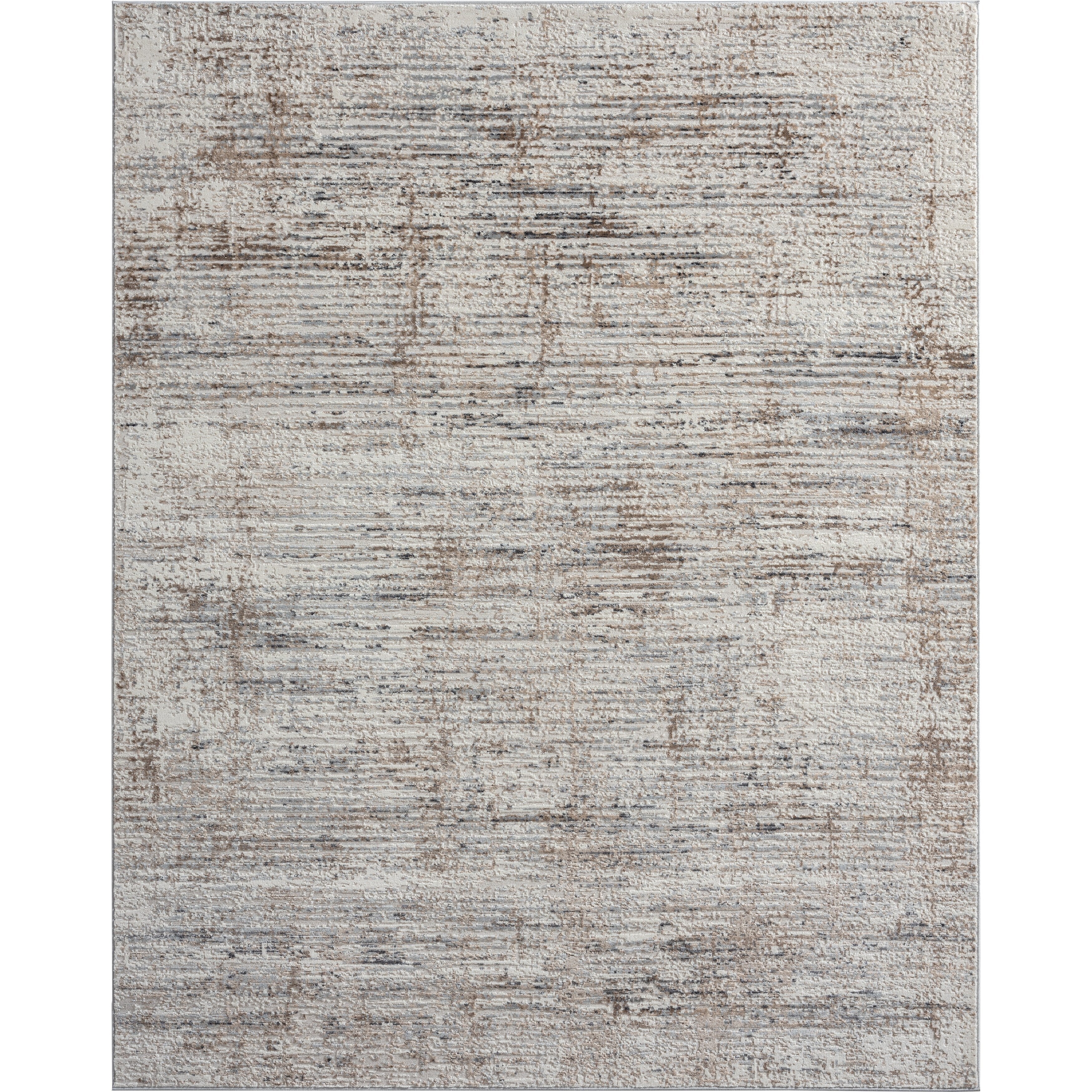 Lumina High-Low Pile Modern and Contemporary Abstract Strie Area Rug
