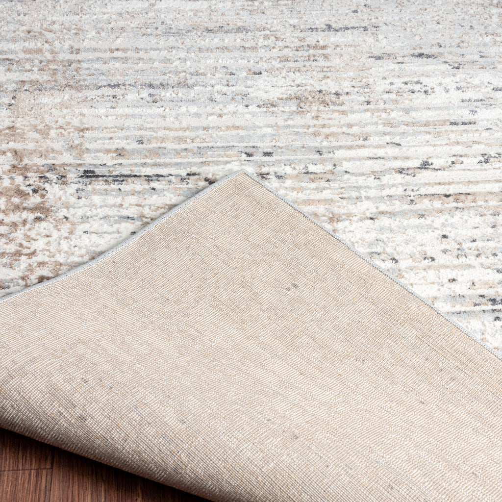 Lumina High-Low Pile Modern and Contemporary Abstract Strie Area Rug