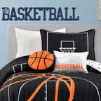 Lush Decor Basketball Game Quilt Set