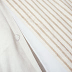 Lush Decor Farmhouse Stripe 3 Piece Duvet Cover Set