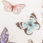 Lush Decor Flutter Butterfly 3-piece Quilt Set