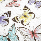 Lush Decor Flutter Butterfly 3-piece Quilt Set