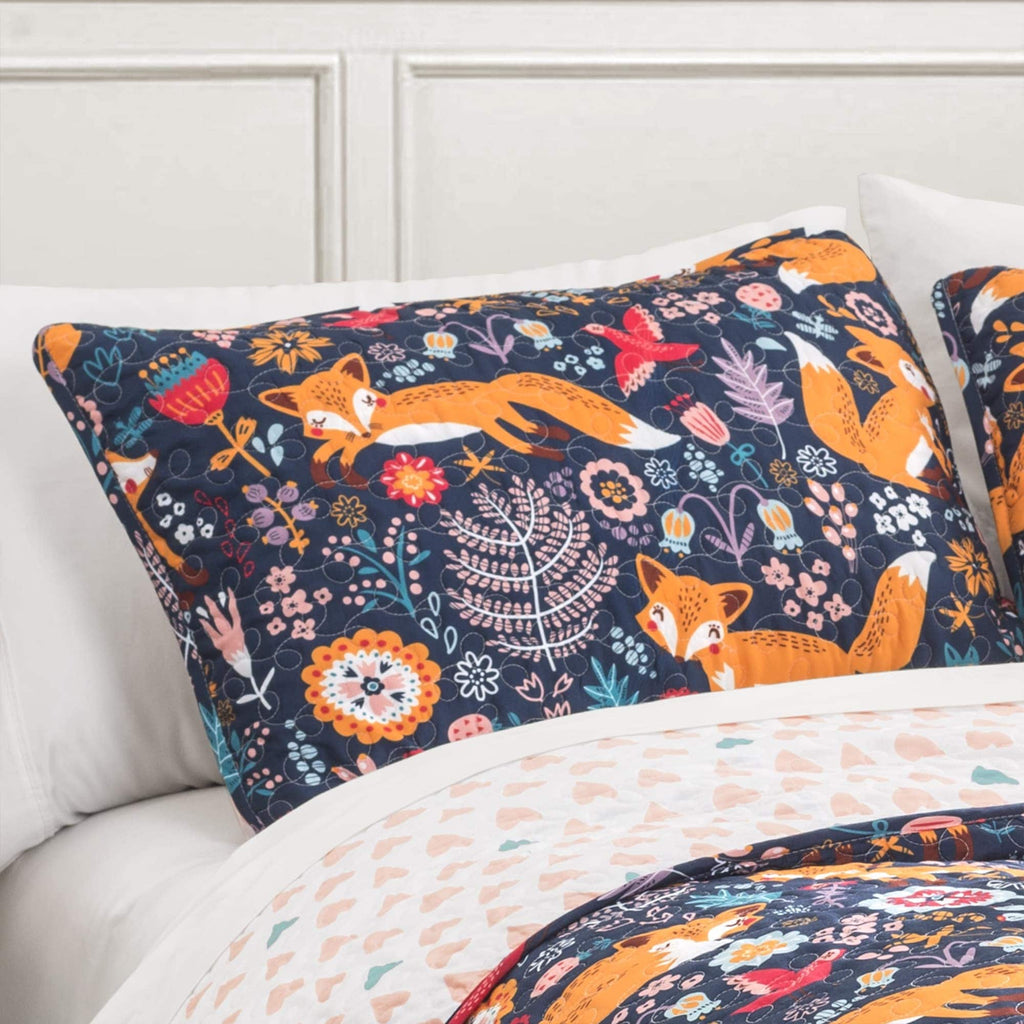 Lush Decor Pixie Fox 4-piece Quilt Set