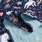 Porch & Den Marguerite Unicorn/ Heart Pattern Quilt Set
