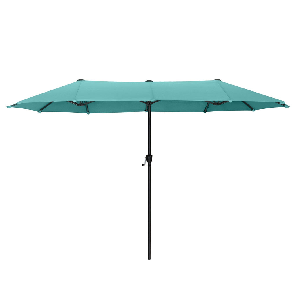 MAISON ARTS 13ft Double -Sided Patio Umbrella Extra Large with Crank
