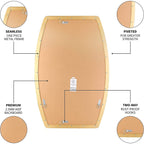 MacLuu Oblong Metal Wall Mirror