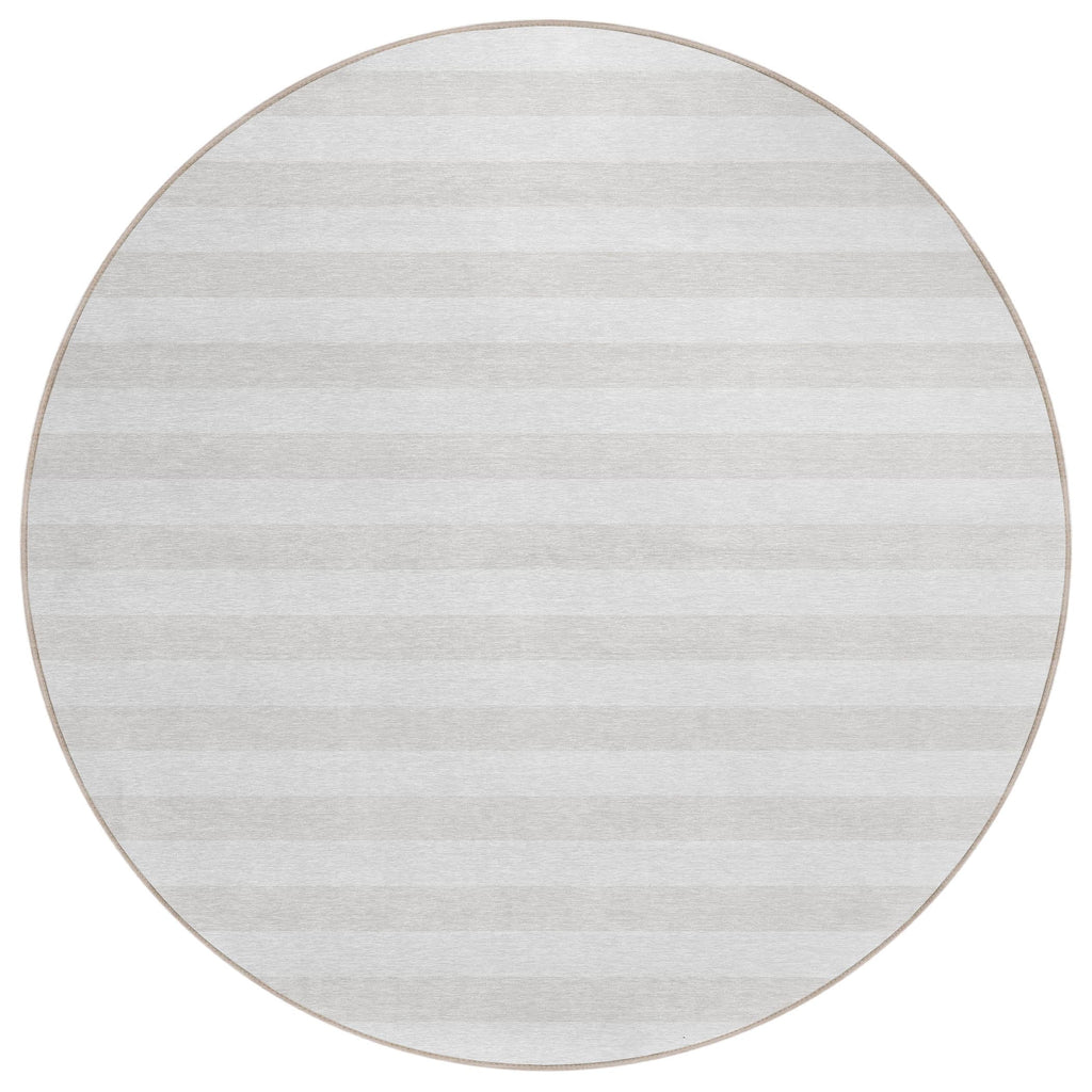 Machine Washable Indoor/ Outdoor Cabana Stripe Chantille Rug