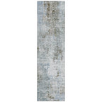 Machine Washable Indoor/ Outdoor Chantille Abstract Modern Rug