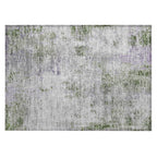 Machine Washable Indoor/ Outdoor Chantille Abstract Modern Rug
