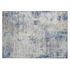 Machine Washable Indoor/ Outdoor Chantille Abstract Modern Rug