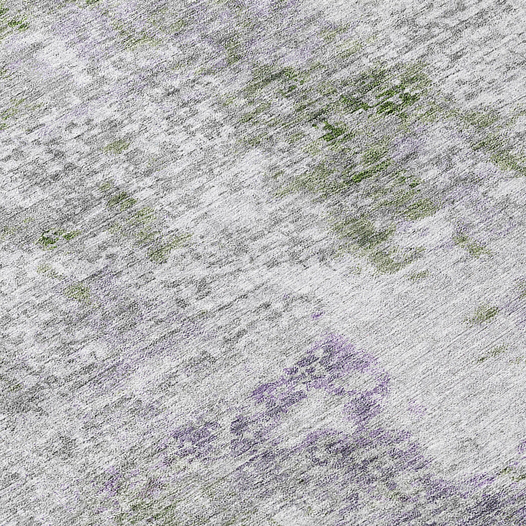 Machine Washable Indoor/ Outdoor Chantille Abstract Modern Rug