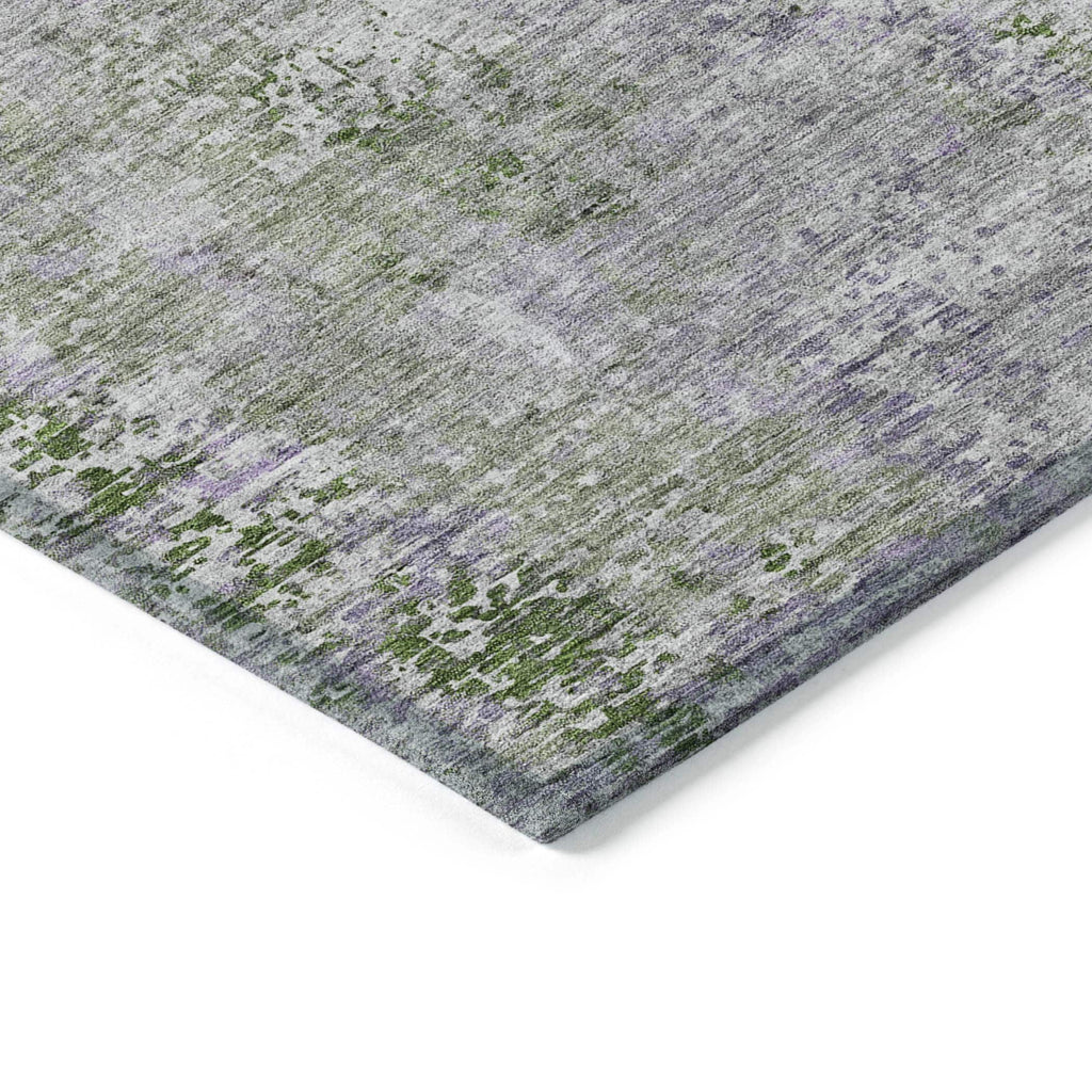 Machine Washable Indoor/ Outdoor Chantille Abstract Modern Rug
