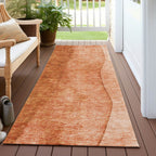 Machine Washable Indoor/ Outdoor Chantille Contemporary Ombre Rug