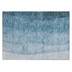 Machine Washable Indoor/ Outdoor Chantille Contemporary Ombre Rug