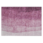 Machine Washable Indoor/ Outdoor Chantille Contemporary Ombre Rug