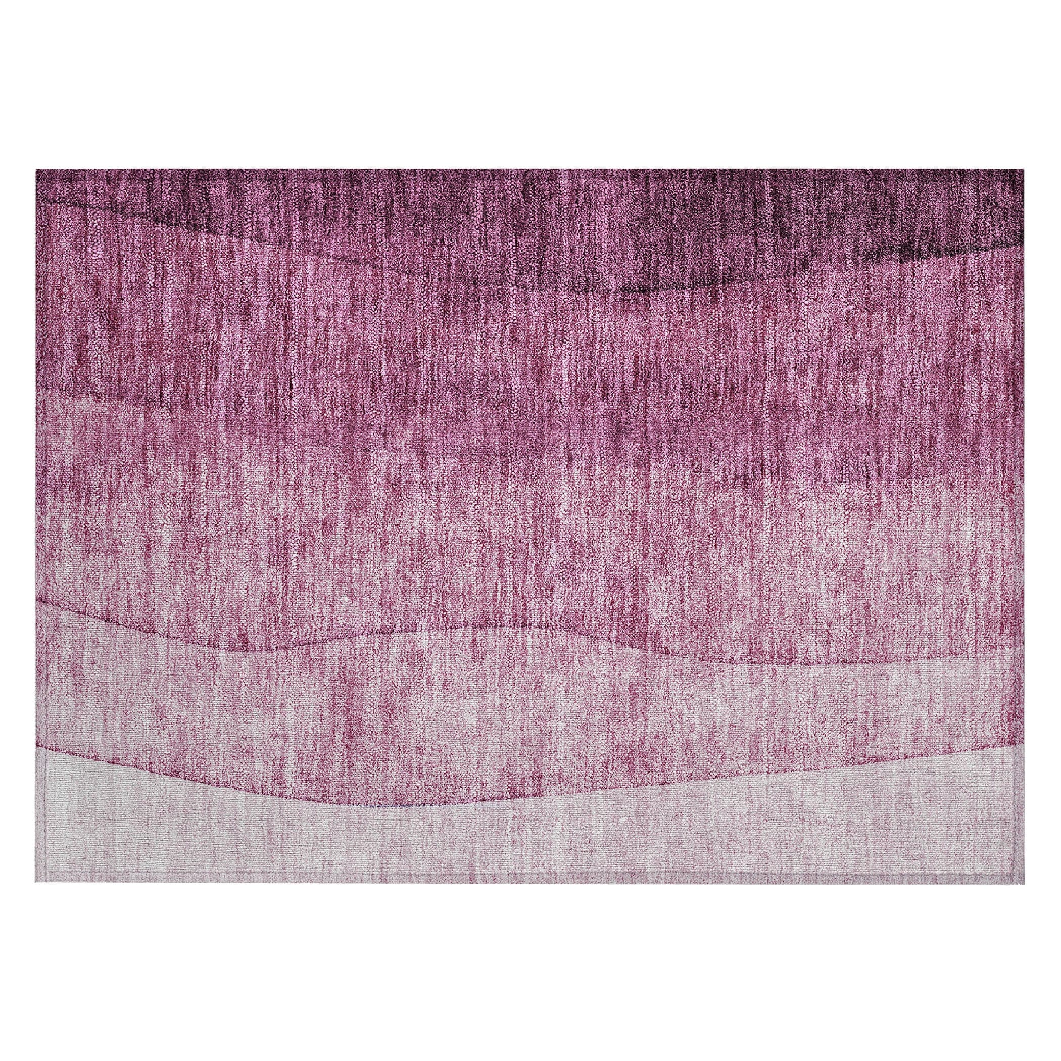 Machine Washable Indoor/ Outdoor Chantille Contemporary Ombre Rug