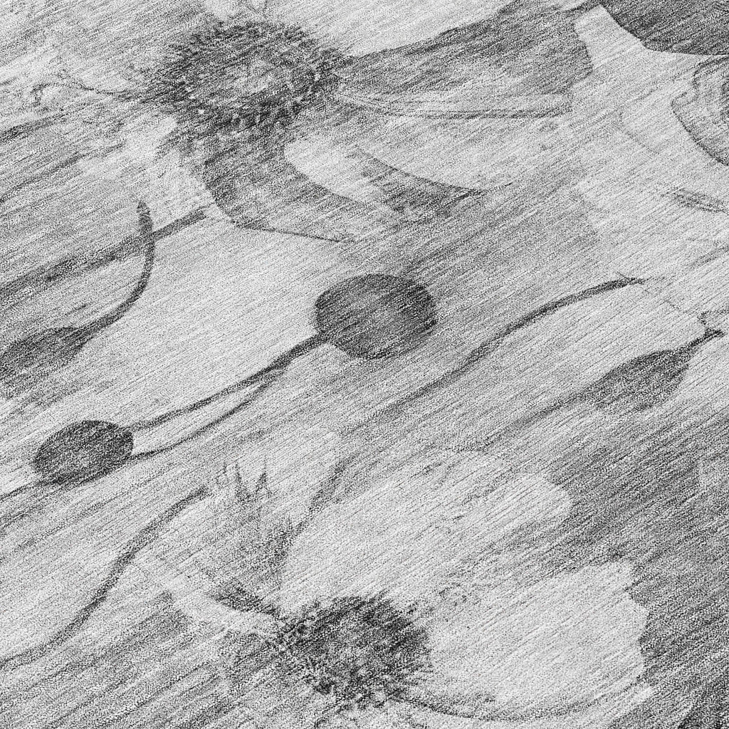 Machine Washable Indoor/ Outdoor Chantille Modern Floral Rug