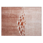 Machine Washable Indoor/ Outdoor Chantille Modern Sea Life Rug