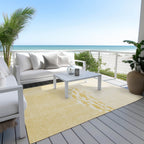 Machine Washable Indoor/ Outdoor Chantille Modern Sea Life Rug