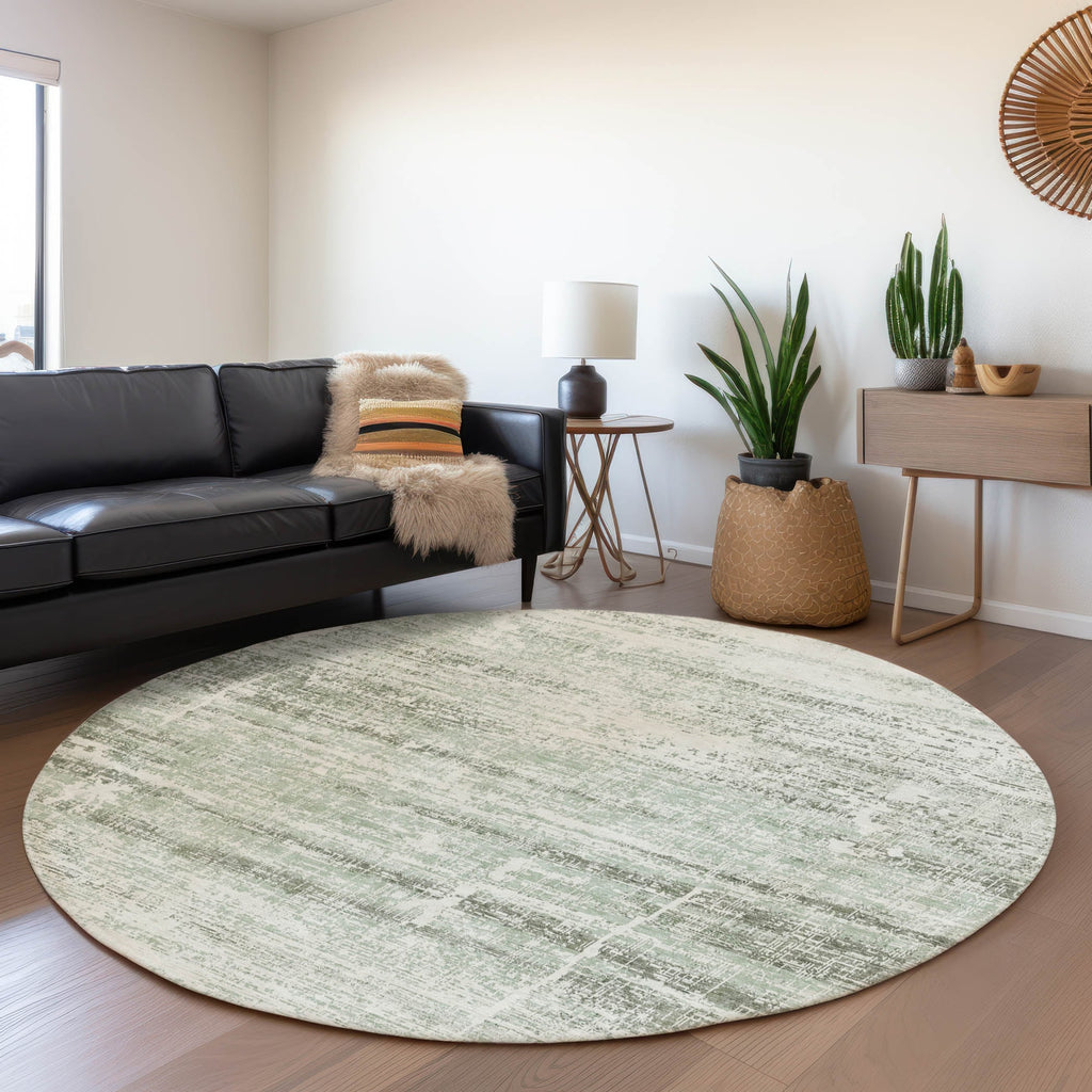 Machine Washable Indoor/ Outdoor Chantille Ombre Solid Rug