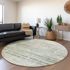 Machine Washable Indoor/ Outdoor Chantille Ombre Solid Rug