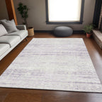Machine Washable Indoor/ Outdoor Chantille Ombre Solid Rug