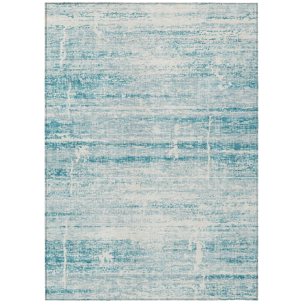 Machine Washable Indoor/ Outdoor Chantille Ombre Solid Rug