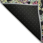 Machine Washable Indoor/ Outdoor Chantille Traditional Scroll Rug