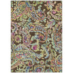 Machine Washable Indoor/ Outdoor Chantille Traditional Scroll Rug