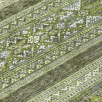 Machine Washable Indoor/ Outdoor Chantille Tribal Boho Rug