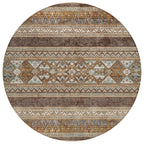 Machine Washable Indoor/ Outdoor Chantille Tribal Boho Rug