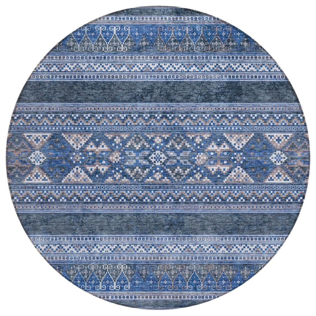 Machine Washable Indoor/ Outdoor Chantille Tribal Boho Rug