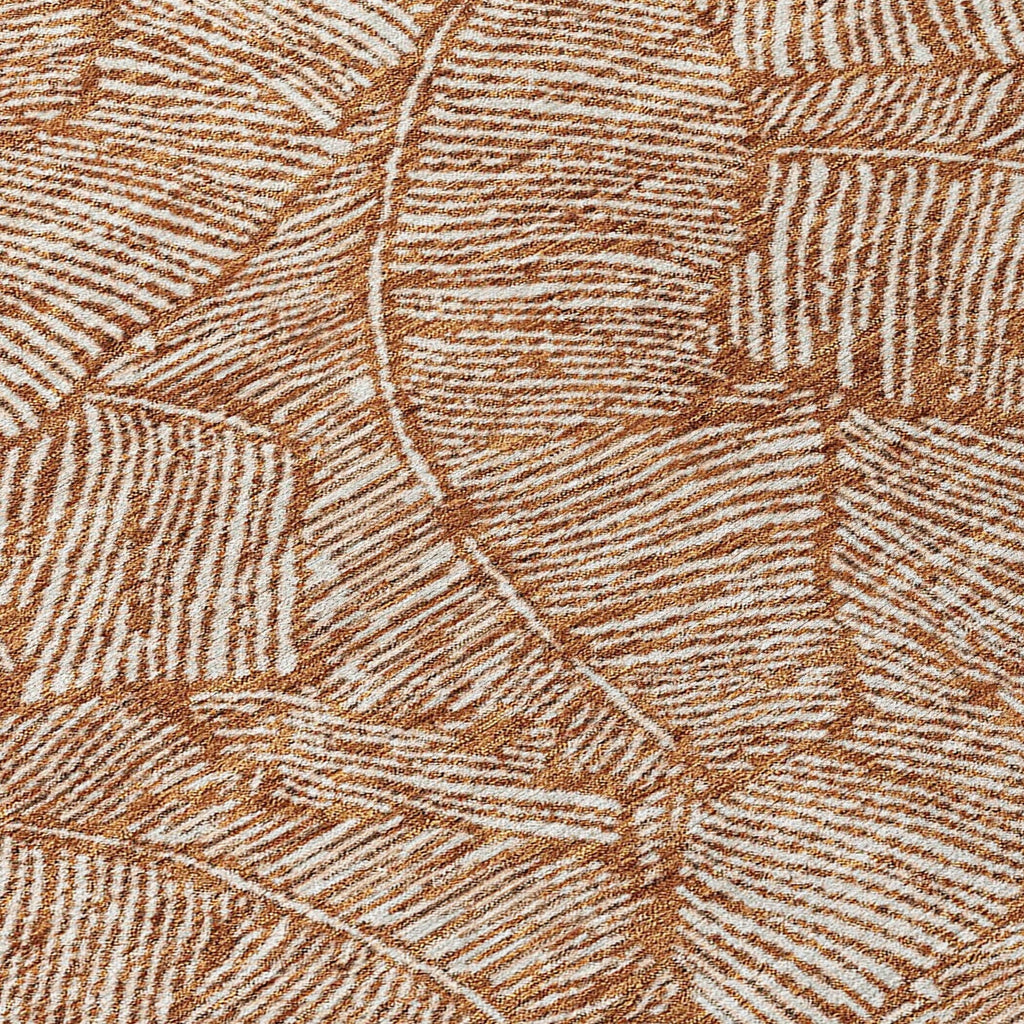 Machine Washable Indoor/ Outdoor Chantille Tropical Palm Rug