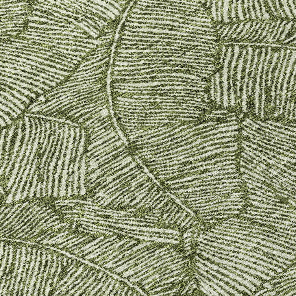 Machine Washable Indoor/ Outdoor Chantille Tropical Palm Rug