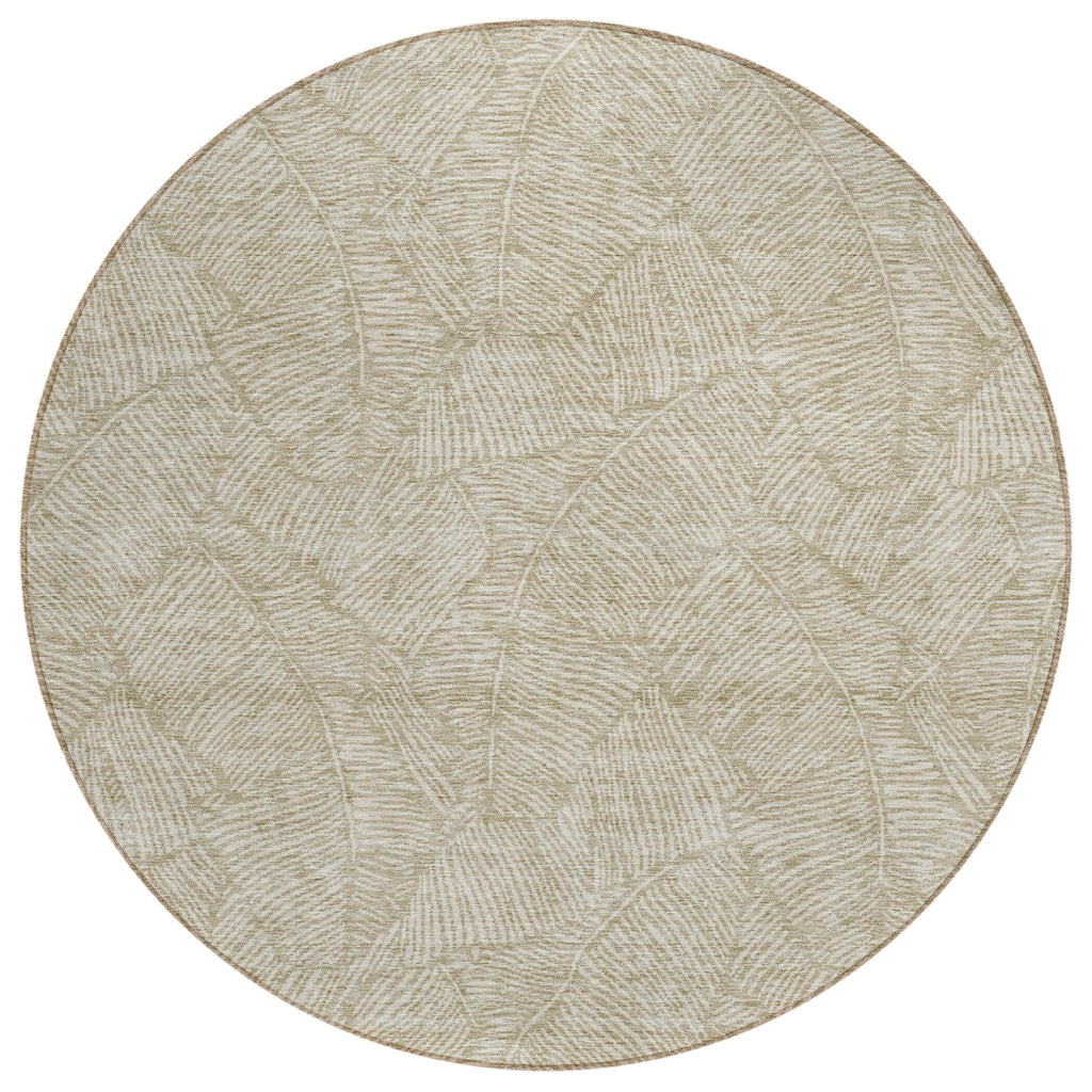 Machine Washable Indoor/ Outdoor Chantille Tropical Palm Rug