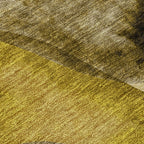 Machine Washable Indoor/ Outdoor Modern Chantille Rug