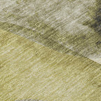 Machine Washable Indoor/ Outdoor Modern Chantille Rug