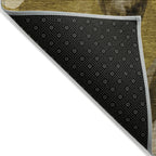 Machine Washable Indoor/ Outdoor Modern Chantille Rug