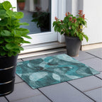Machine Washable Indoor/ Outdoor Modern Chantille Rug