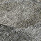 Machine Washable Indoor/ Outdoor Modern Floral Chantille Rug