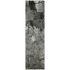 Machine Washable Indoor/ Outdoor Modern Floral Chantille Rug
