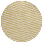 Machine Washable Indoor/ Outdoor Modern Geo Chantille Rug