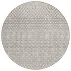 Machine Washable Indoor/ Outdoor Modern Stripes Chantille Rug