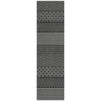 Machine Washable Indoor/ Outdoor Modern Stripes Chantille Rug