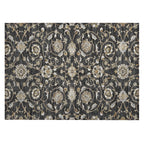 Machine Washable Indoor/ Outdoor Traditional KashanChantille Rug