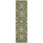 Machine Washable Indoor/ Outdoor Traditional KashanChantille Rug